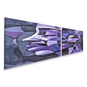 islandburner Cuadro sobre lienzo Arte cubista abstracto car…