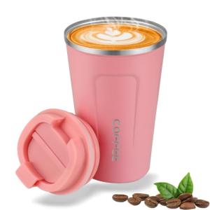 Goodatech taza de viaje de café térmico de acero inoxidable…