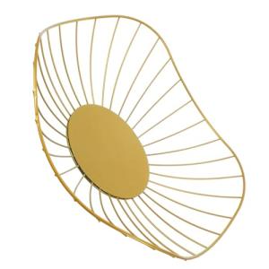 UKCOCO de Alambre Dorado Frutero de Hierro con Diseño Multi…