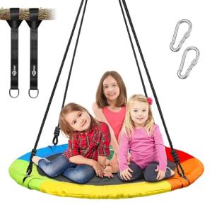 Trekassy Columpio de Jardín para Niños, Capacidad Máxima 31…