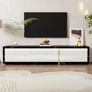 Moimhear Mueble para TV de longitud variable (140-260 cm),…
