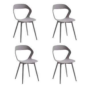 BenyLed Juego de 4 sillas de Comedor; Silla de salón Diseño…