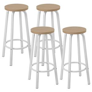 WOLTU 4X Taburete de Bar Muebles Cocina Silla de Comedor Ta…
