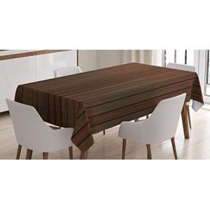 ABAKUHAUS Chocolate Mantele, Diseño de Madera del Piso, Fác…