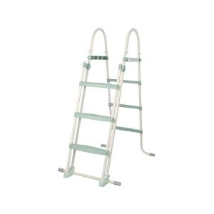 Escaleras de Piscina plástico Grises 107 cm