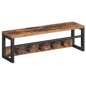 HOOBRO Perchero de Pared con Estante, Perchero Flotante con…