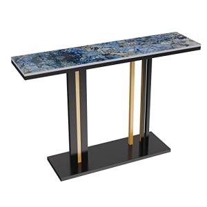 FATIVO Consola Mesa Marmol Recibidor Entrada: Mueble Auxili…