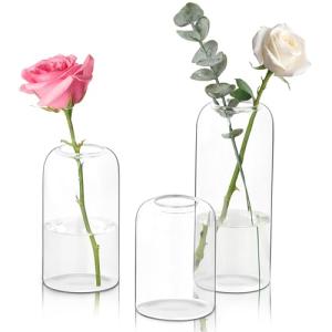 Winter Shore Juego de Floreros Cristal (Pack de 3) - Jarron…