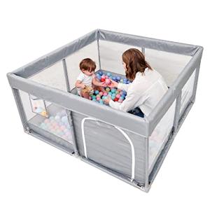 PandaEar Baby Playpen, Gran Parque Infantil para Bebés, Par…