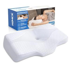 HOMCA Almohada Cervical - Almohada Ergonómica con Memoria d…