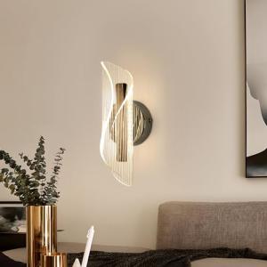 Apliques de Pared LED Interior, 12W Regulable Lámpara de Pa…