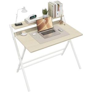 Yaheetech Escritorio de Ordenador Plegable 50x100x74.5cm co…