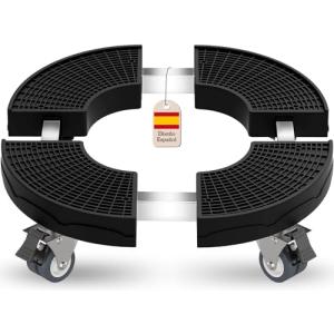 VIBINHO Plataforma con Ruedas Ajustable 38-59 cm, Soporte p…