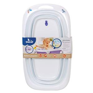 Toral Bañera Plegable Bebé con Patas Blanca - Bañera Bebe c…