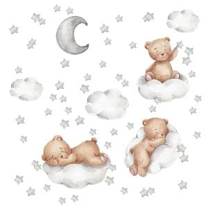 Pegatina de Pared de Oso en Las Nubes Pegatinas de Pared Pe…