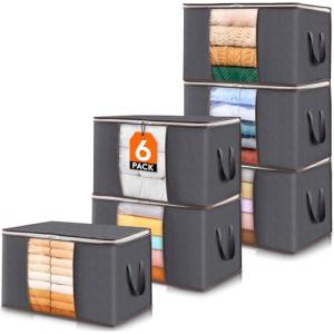 Lifewit 6 Piezas Cajas Almacenaje Ropa, Bolsa Almacenamient…