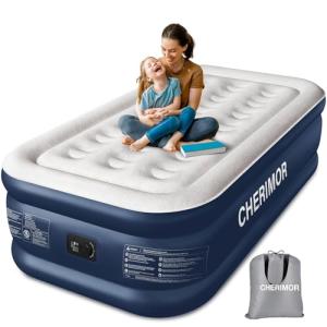 CHERIMOR Colchón Hinchable Individual, Cama Hinchable para…