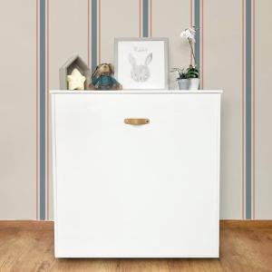 MUEMUE - Cama Plegable Plegatin aglomerado Blanco 102x99.5x…