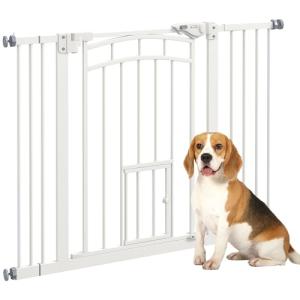 PawHut Barrera de Seguridad para Perros Extensible 74-100 c…