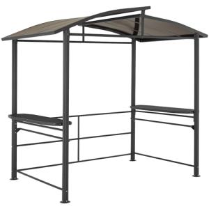 tectake® Carpa Barbacoa Toldo Impermeable, Pergola Aluminio…