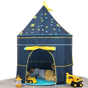 Carpa para niños,con Luces de Estrellas Castillo,Tienda par…