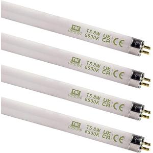 TBE Lighting Lámparas de tubo fluorescente T5 de 8 W, 288 m…