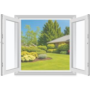 MYCARBON 2 Pcs Mosquitera para Ventana Autoadhesiva 150x180…