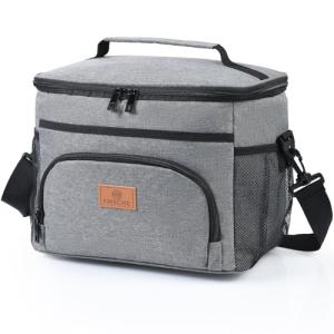 Cozary Bolsa Termica Porta Alimentos 15L,Bolsa Isotermica P…