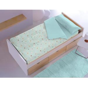 FM TEX Saco Nórdico Estampado para Cuna, Set de 3 Piezas co…