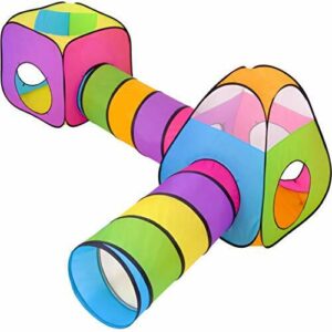 NUBUNI 4 en 1 Tienda Campaña Infantil : 2 Casitas Tela   2…