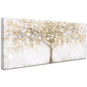 Brillando Árbol Marco de madera Grandes Cuadros Decoracion…