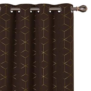 Deconovo Cortinas Dormitorio Moderno Tela Suave Gruesa para…