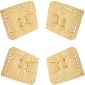 uyeoco Cojines para Sillas de Jardin, 50x50cm/45x45cm/40x40…