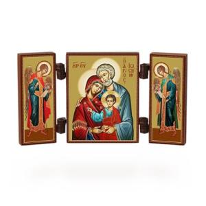NKlaus - Sagrada Familia - Tríptico de iconos cristianos -…