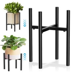 NVIYAM Soporte para flores ajustable, soporte para plantas…