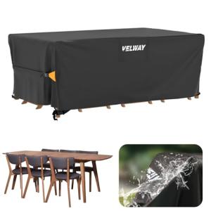 Velway Funda para Muebles de Jardín Impermeable - Funda Mes…