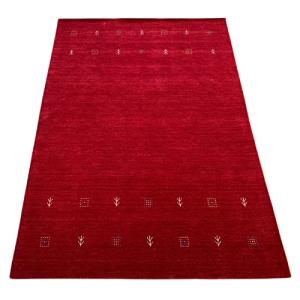 Gabbeh - Alfombra oriental 100% lana, tejida a mano, puente…