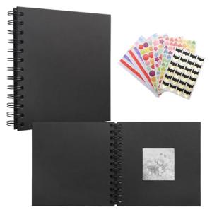 Álbum de Recortes DIY 2 Unidades Scrapbook con Pegatinas Es…