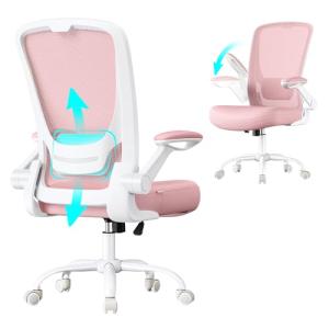 SONGMICS Silla de Oficina, Silla de Escritorio de Malla, Si…