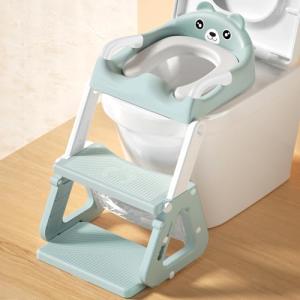 JEDWKFA Adaptador WC Niños con Escalera, Adaptador WC Niños…