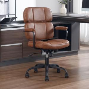 chairus Silla de Oficina con Respaldo Reclinable Silla Escr…