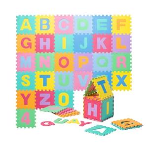 ATAA Alfombra niños Puzzle 30x30x1cm - 86 Piezas (Puzzle),…