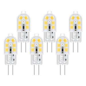Akynite Bombillas G4 2W LED 12V Blanco Frío 6000K para Camp…