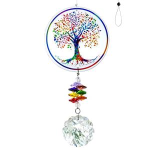 H&D HYALINE & DORA Cristal arco iris atrapador de sol árbol…