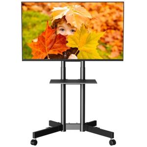 BONTEC Soporte TV con Ruedas para 32-85 pulgadas, Altura Aj…
