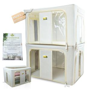 Ayushoma Organizador Armario, Cajas Almacenaje, Plegable, T…