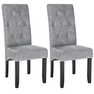 WOLTU Sillas de Comedor Set de 2 Sillas Cocina Estructura d…