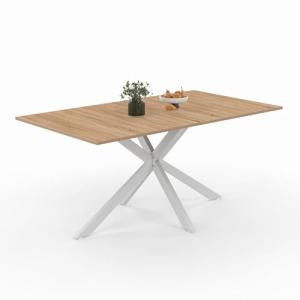 IDMarket Alix - Mesa de comedor (8 personas), diseño de ara…