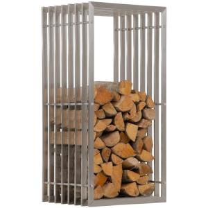 CLP Leñero De Interior Irving De Acero Inoxidable I Estante…