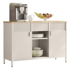 SONGMICS Armario de Almacenamiento, Armario de Metal, Apara…